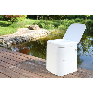 OGO® Origin Toilette sèche compacte avec agitateur électrique (version 2023)