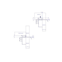 RV-Labs® Edelstahl Pull-Lock Möbelverschluss /-griff Catch Lock 100mm Griffbreite - Matt Schwarz
