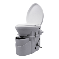Natures Head® Composting Toilet with Spider Handle