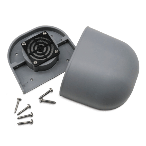 Shell Vent with Fly Screen, paintable