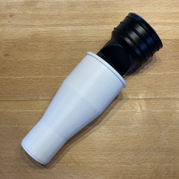 Urine tank adapter with odor trap
